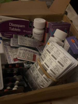 sanval, Xanax, Neurol, Frontin, Rivotril, Diazepam