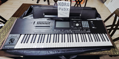 Korg Pa5X, Korg Pa4X, Korg NAUTILUS, Korg Pa1000 , Yamaha Genos2